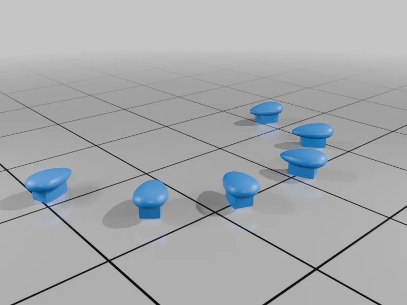 3D модель Капибара с арбузом - 3D модель - фото 13