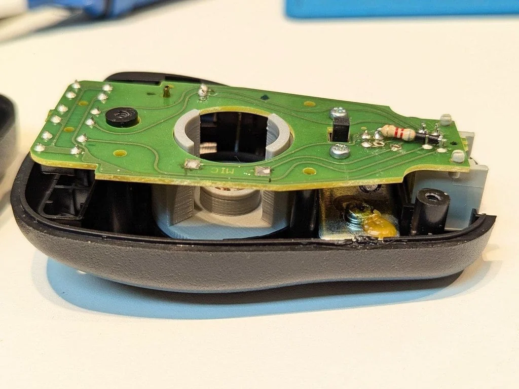 3D модель Адаптер для электретного микрофона MH-31 - фото 2