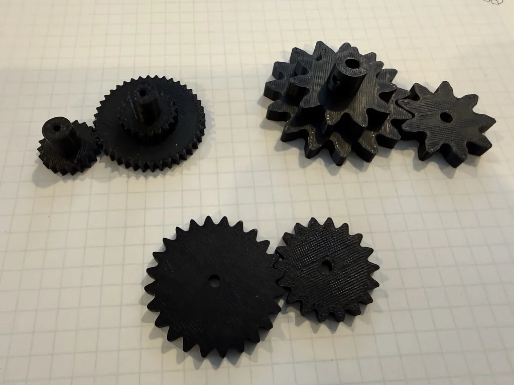 3D модель Конфигурируемые шестерни и шкивы в OpenSCAD - фото 5