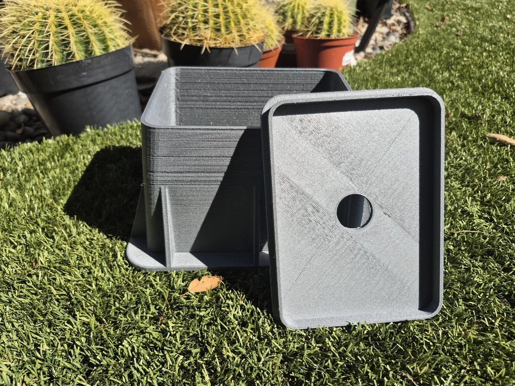 3D модель Модель коробки для водяного клапана - фото 2