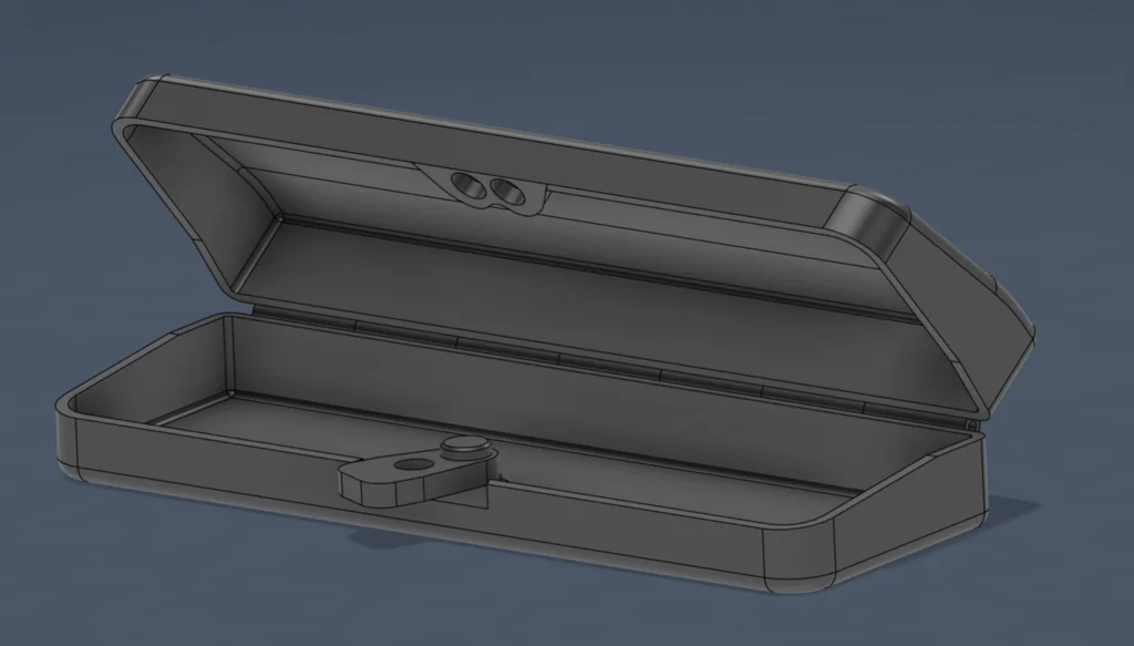 3D модель Магнитный футляр для очков - фото 2