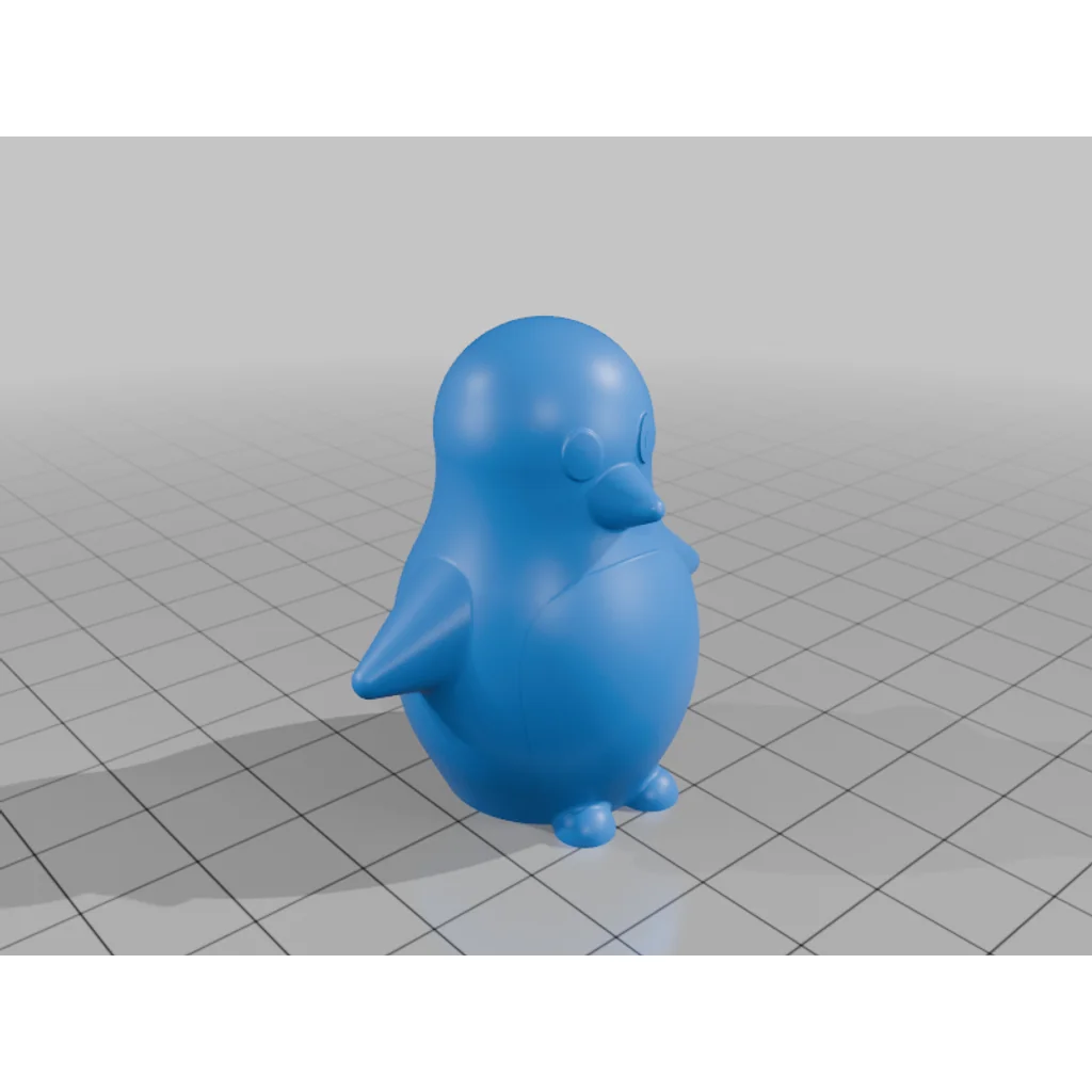 3D модель 3D-модель Пингвина для игры Little Cooperation - фото 3
