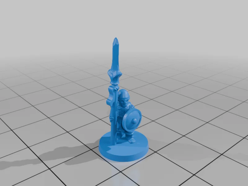 3D модель Воительники Рингло Вэйл (10 мм) - фото 2