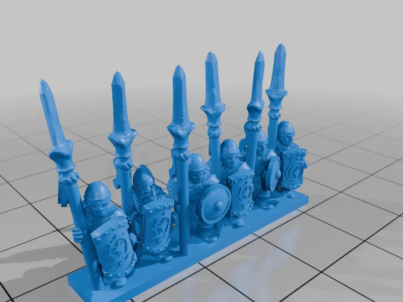 3D модель Воительники Рингло Вэйл (10 мм) - фото 3