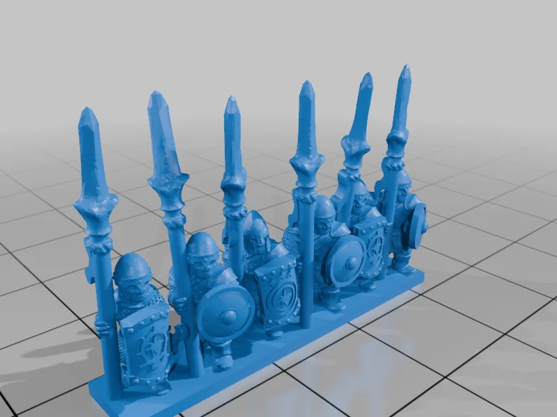 3D модель Воительники Рингло Вэйл (10 мм) - фото 6