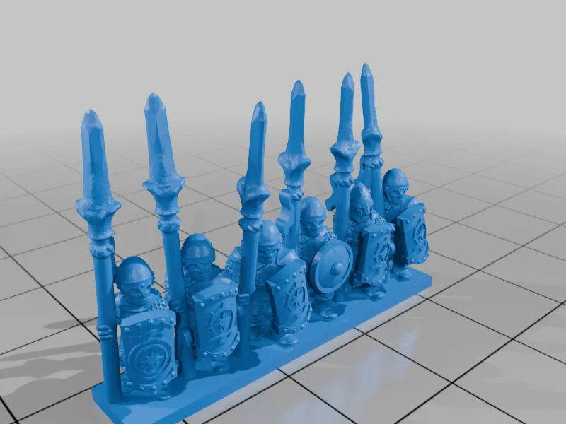 3D модель Воительники Рингло Вэйл (10 мм) - фото 7