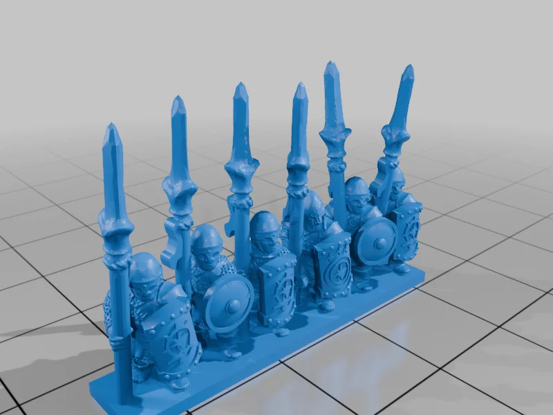 3D модель Воительники Рингло Вэйл (10 мм) - фото 10