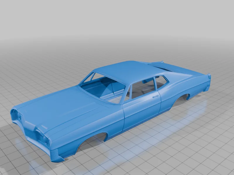 3D модель 1/25 1968 Mercury Marquis Fastback - фото 1