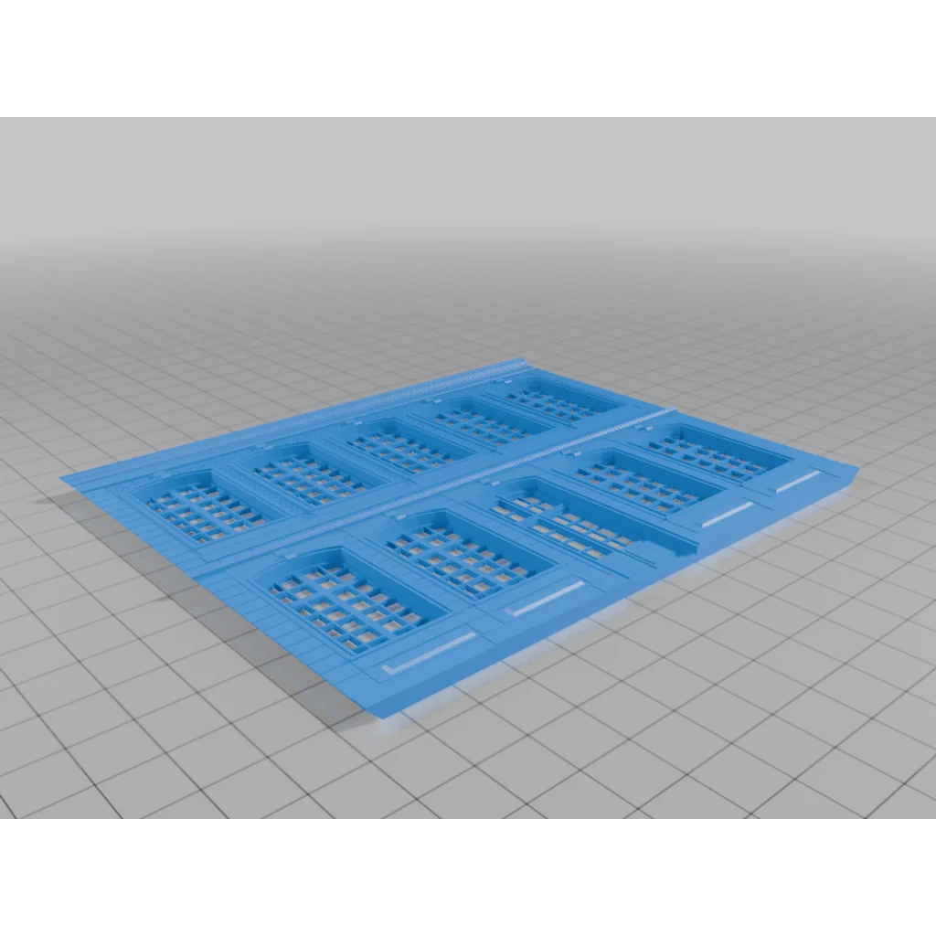 3D модель Модель жилого и коммерческого здания - Дом Моних 1663 года - фото 11