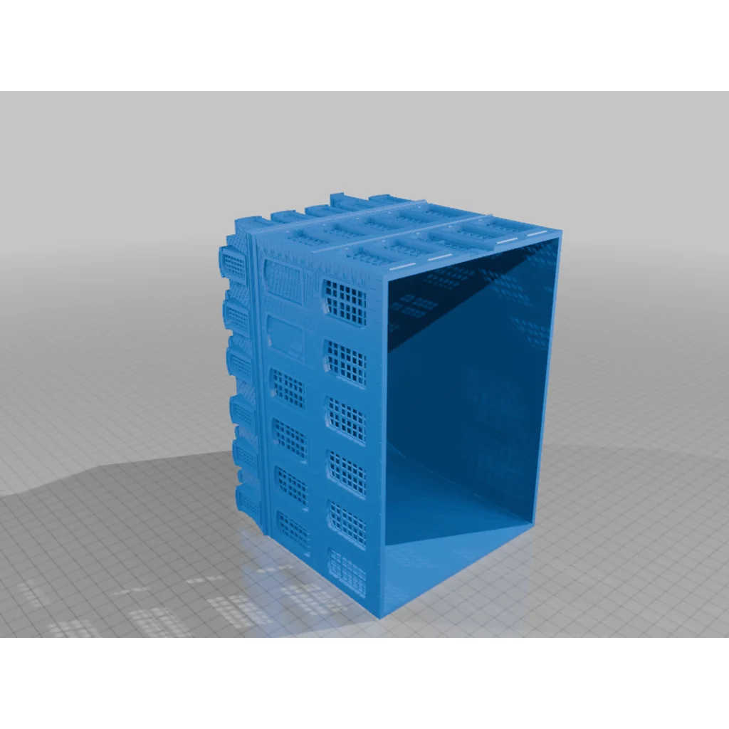 3D модель Модель жилого и коммерческого здания - Дом Моних 1663 года - фото 17