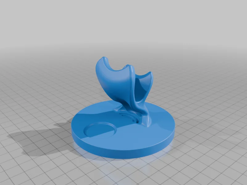 3D модель Крышка TABAC с подставкой для кисточки и держателем для кубиков - фото 2