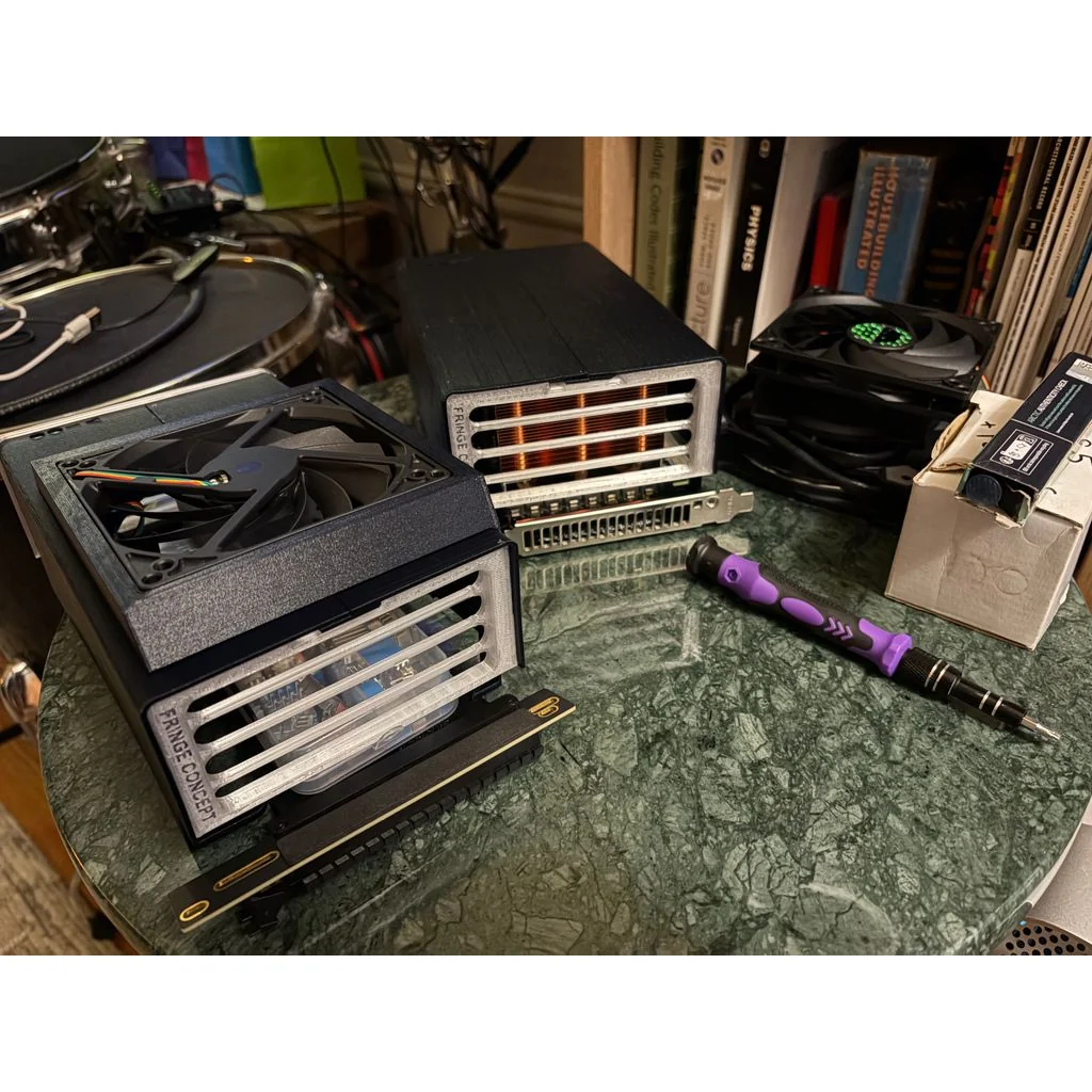 3D модель Охлаждающая оболочка для Tesla V100 SXM2 - фото 2