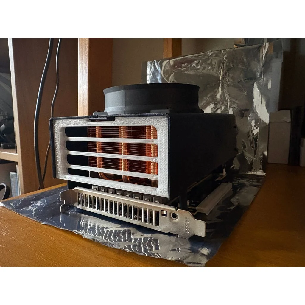 3D модель Охлаждающая оболочка для Tesla V100 SXM2 - фото 3