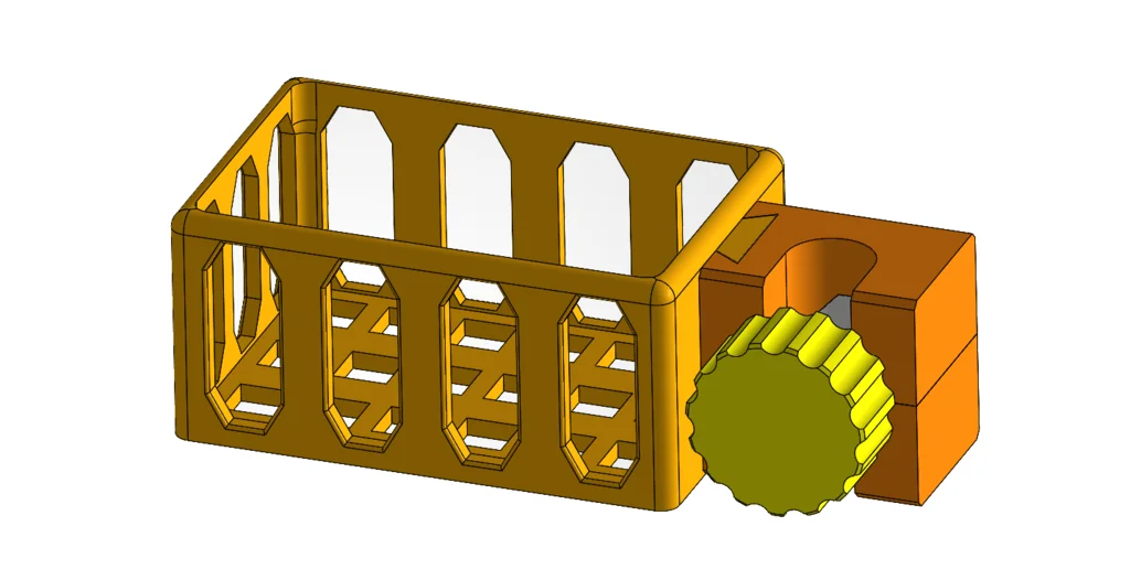 3D модель Полка для ванной v2 - фото 5