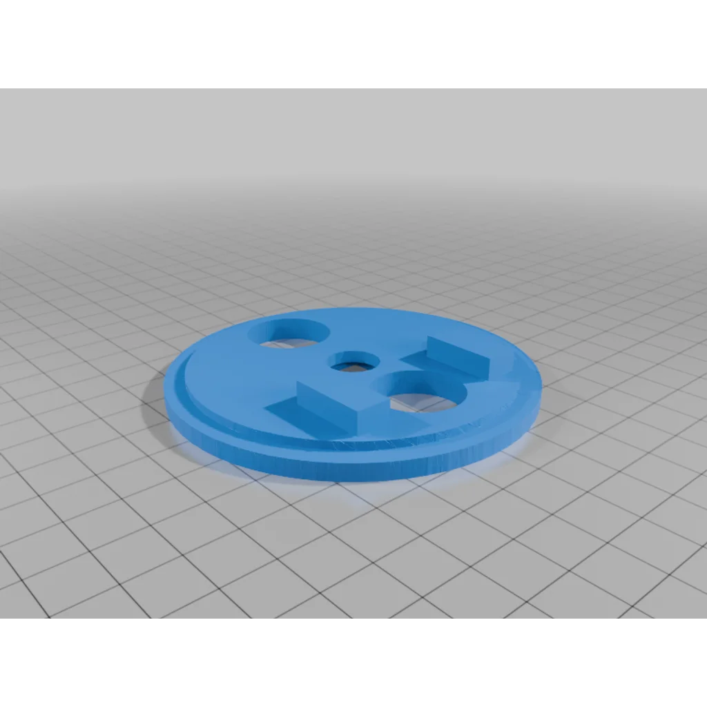 3D модель LED Настольная Лампа (ESP32 + WLED + Звук) - фото 4