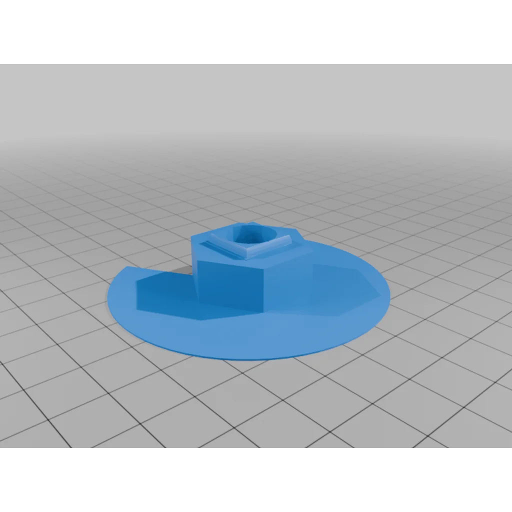 3D модель LED Настольная Лампа (ESP32 + WLED + Звук) - фото 6