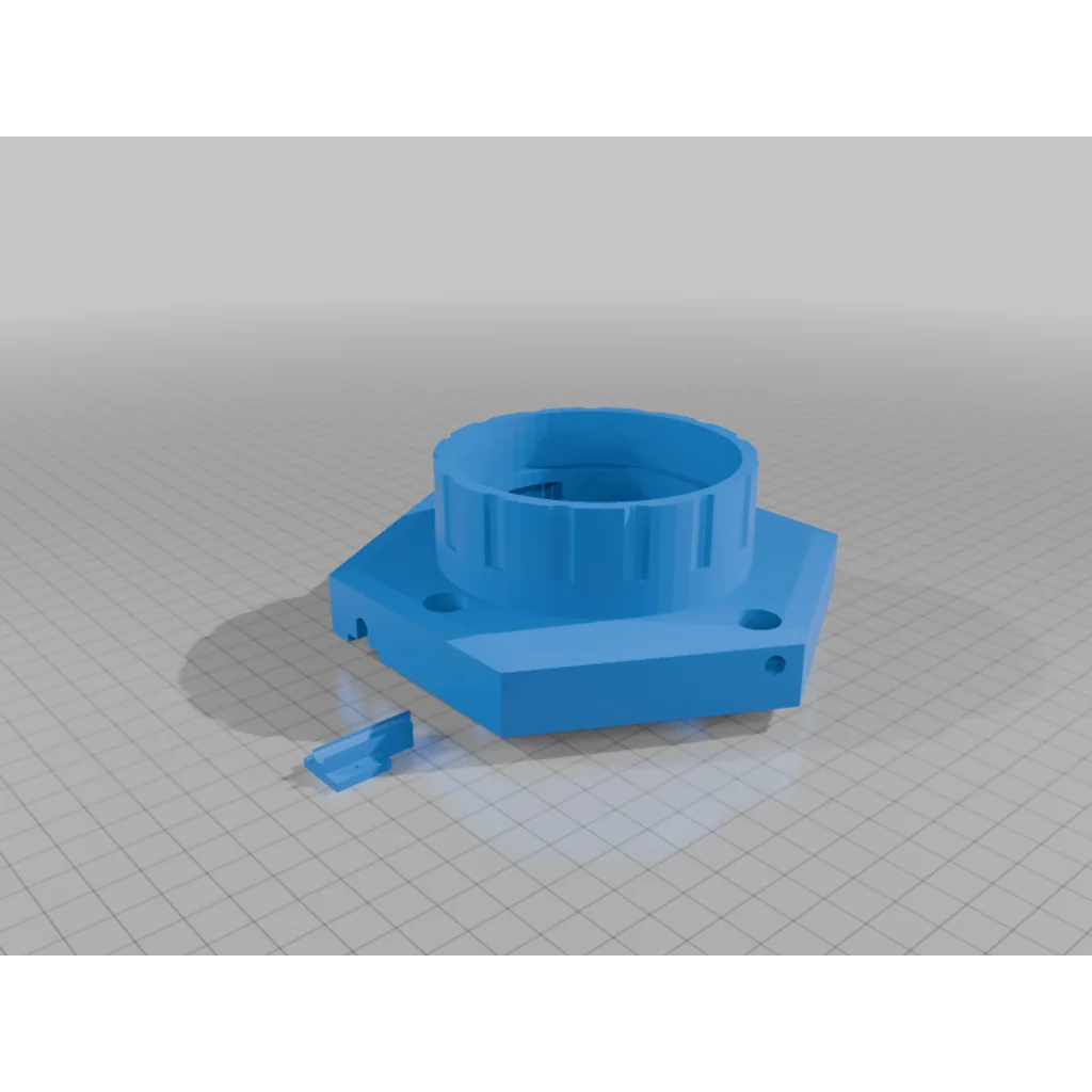 3D модель LED Настольная Лампа (ESP32 + WLED + Звук) - фото 8