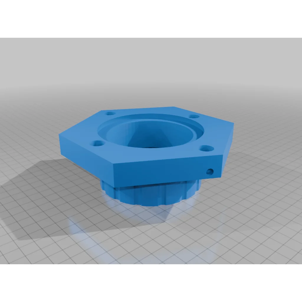 3D модель LED Настольная Лампа (ESP32 + WLED + Звук) - фото 9