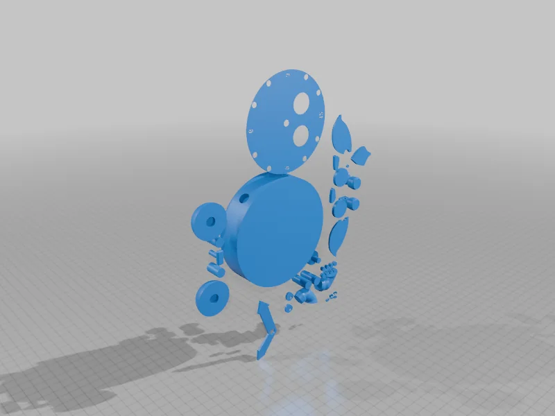 3D модель Старая машинка из Игрушечного Истории - фото 4