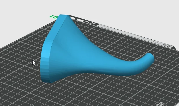 3D модель Маслянный воронка для эндуро мотоцикла - фото 3