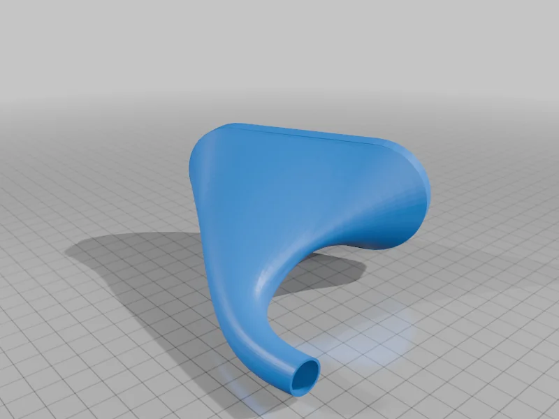 3D модель Маслянный воронка для эндуро мотоцикла - фото 4