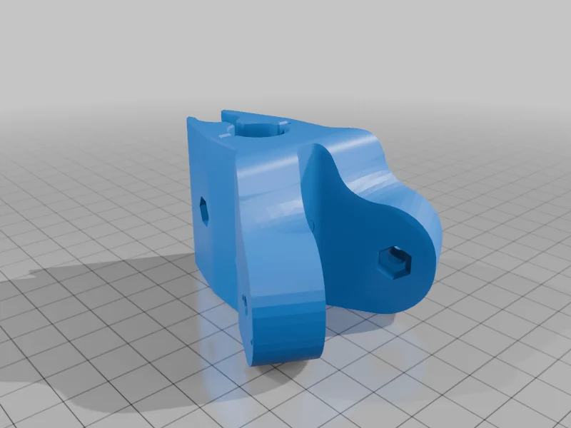 3D модель Съемное крепление для bipod Theodornitus - фото 2