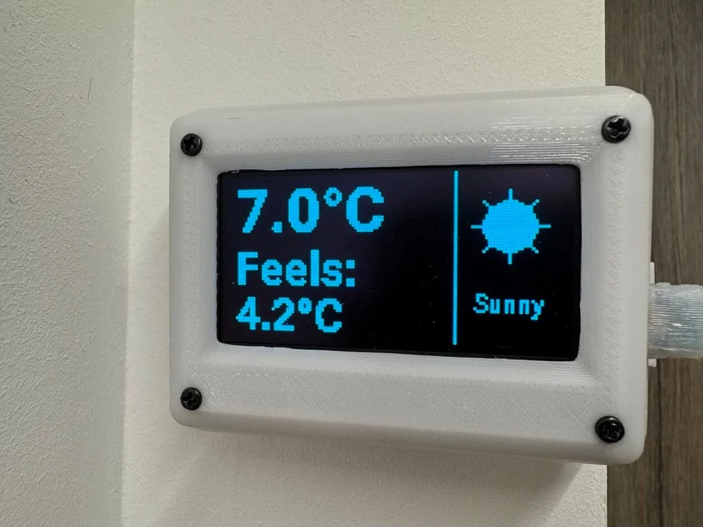 3D модель Корпус для 2.42 дюймов OLED 128x64 - фото 1