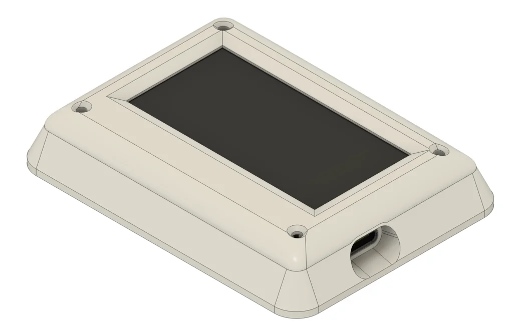 3D модель Корпус для 2.42 дюймов OLED 128x64 - фото 2