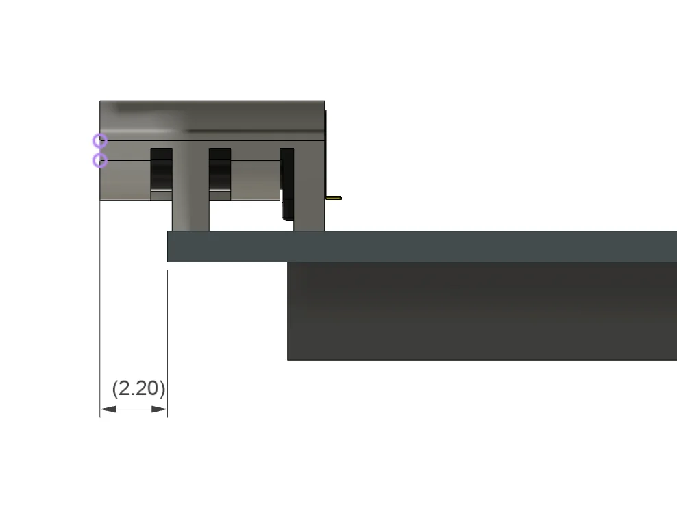 3D модель Корпус для 2.42 дюймов OLED 128x64 - фото 5