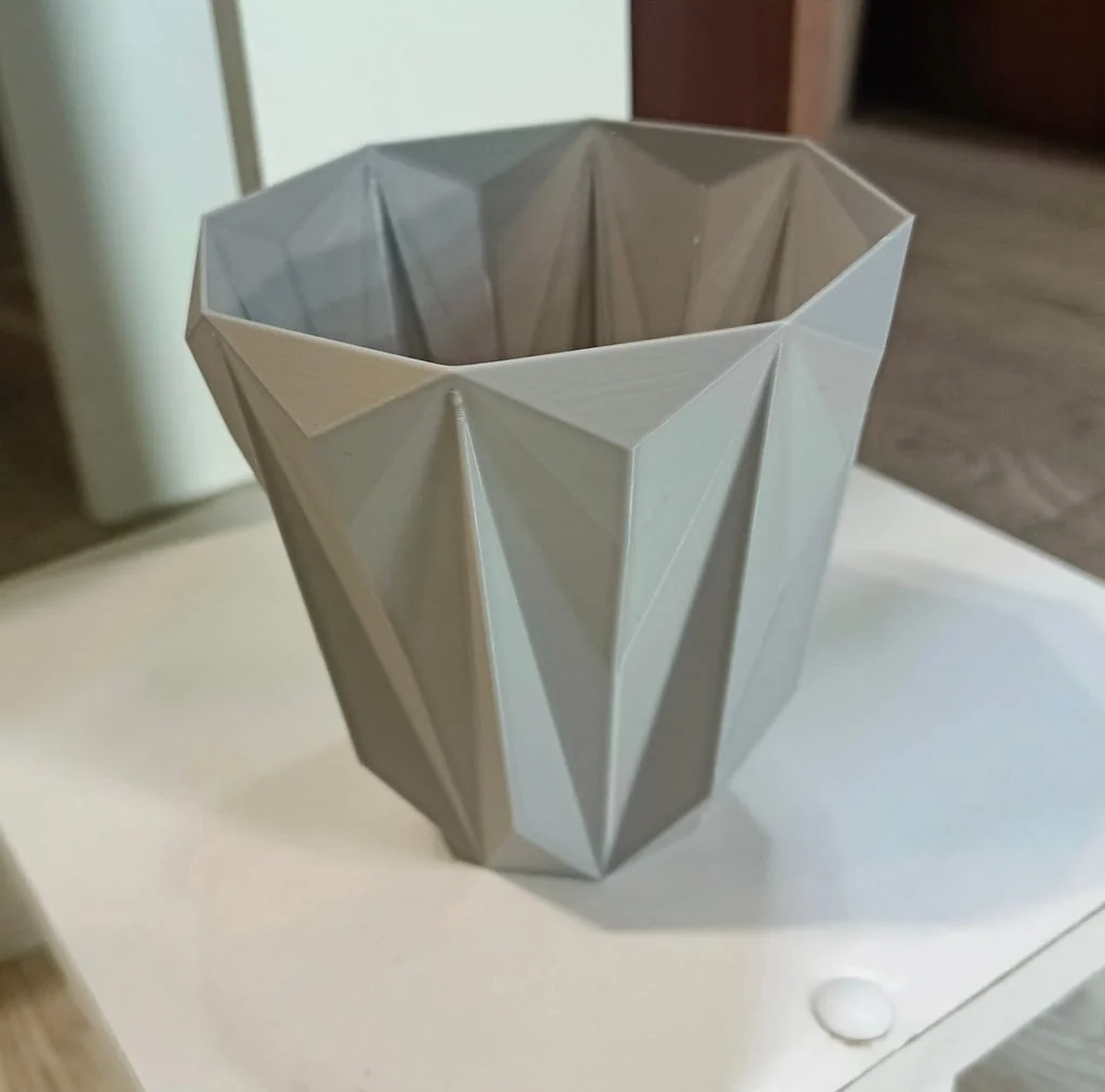 3D модель Многоугольная ваза - фото 2