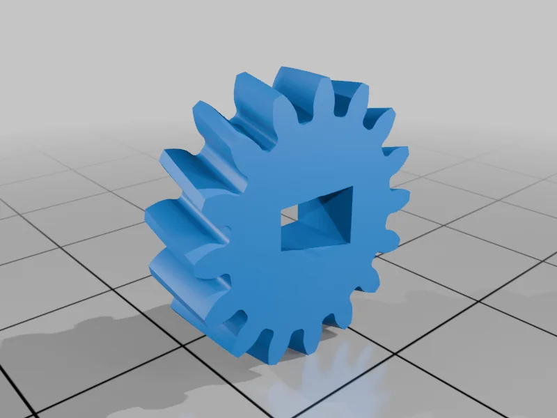 3D модель Линейный актуатор на 5 вольт - фото 7