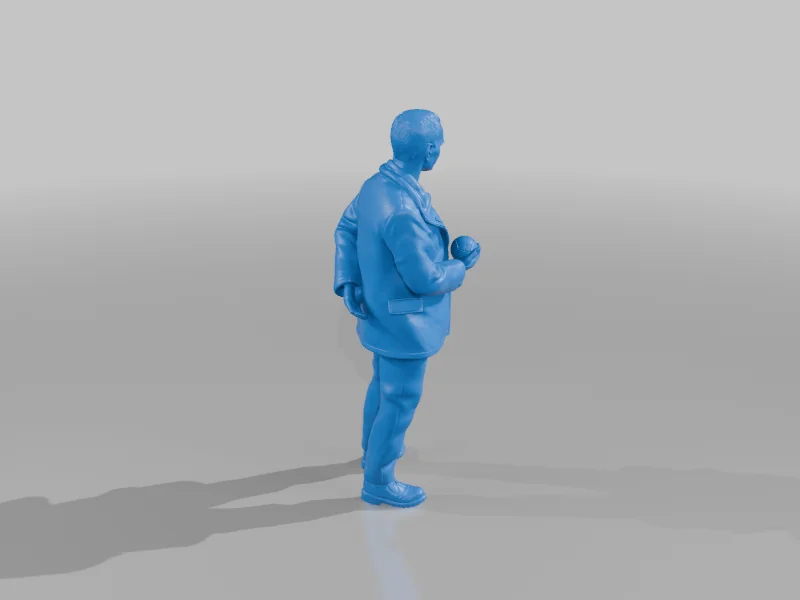 3D модель Девятый Доктор Кто - фото 1