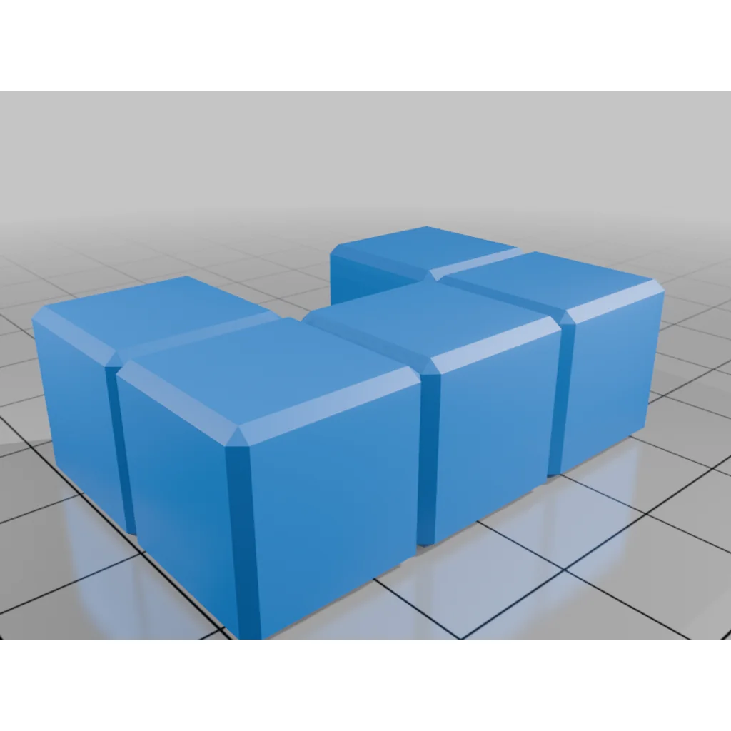 3D модель 3D Пентомино: Готовый набор для геометрических головоломок - фото 9