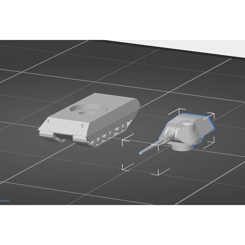 3D модель VK_100.01 (P) 1/200