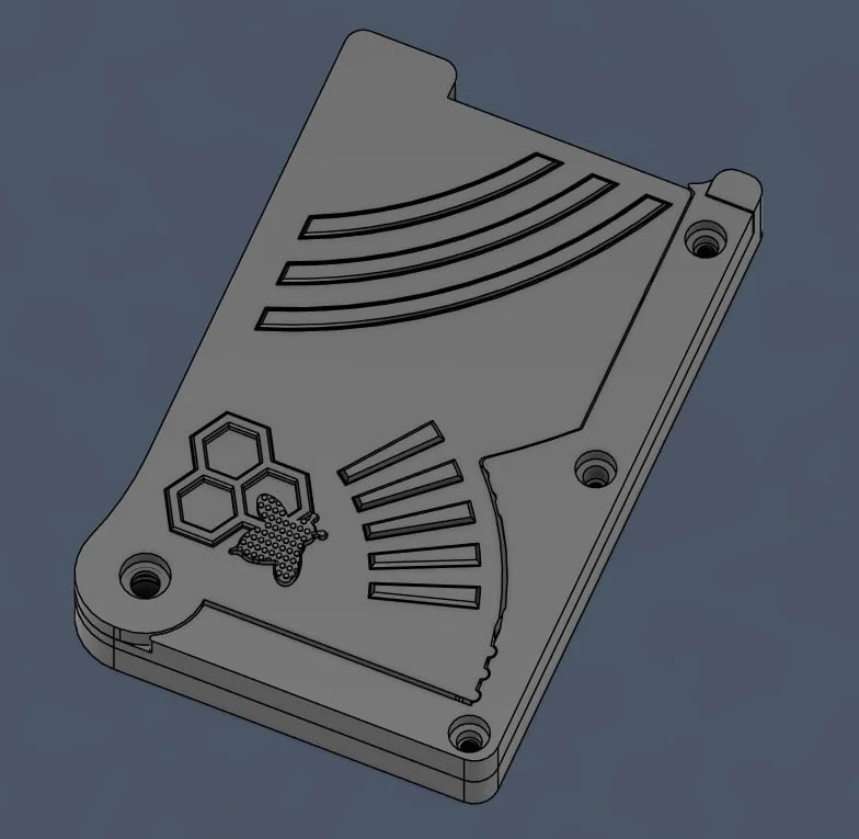 3D модель Кард-кошелек - жесткий чехол - фото 3