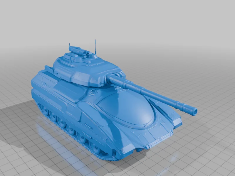 3D модель Лазерный Танкер - фото 1