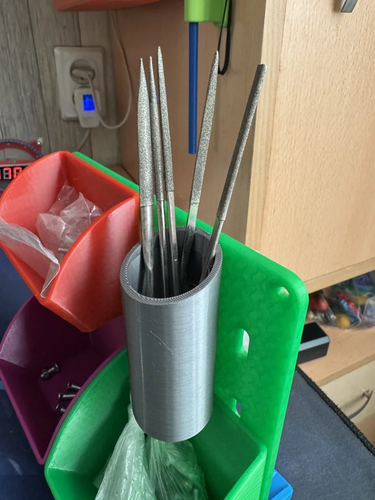 3D модель Параметрический цилиндрический контейнер Skadis (Solidworks) - фото 1