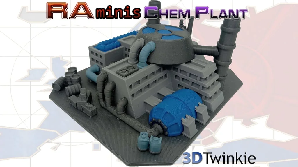 3D модель Модель Завода: Totally-Non-Harmful Factory - фото 2