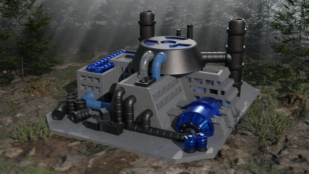 3D модель Модель Завода: Totally-Non-Harmful Factory - фото 6