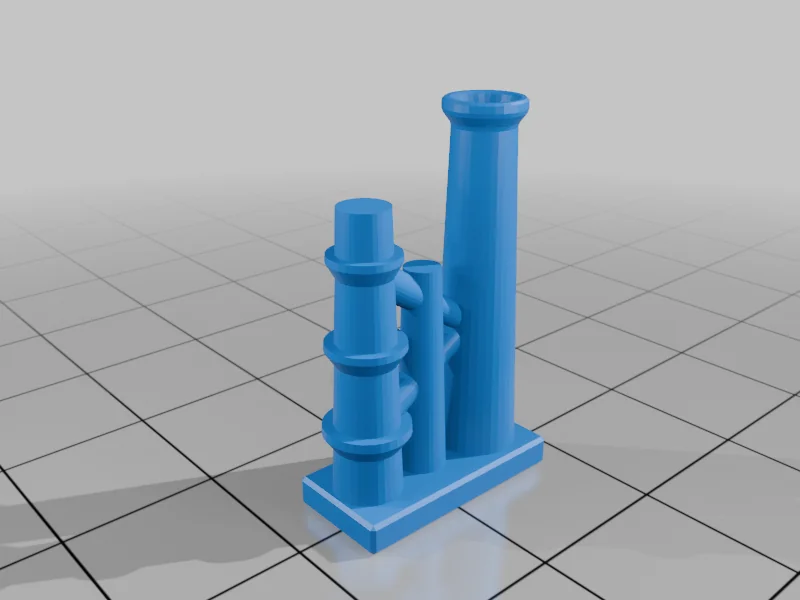 3D модель Модель Завода: Totally-Non-Harmful Factory - фото 16