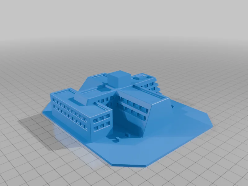 3D модель Модель Завода: Totally-Non-Harmful Factory - фото 21