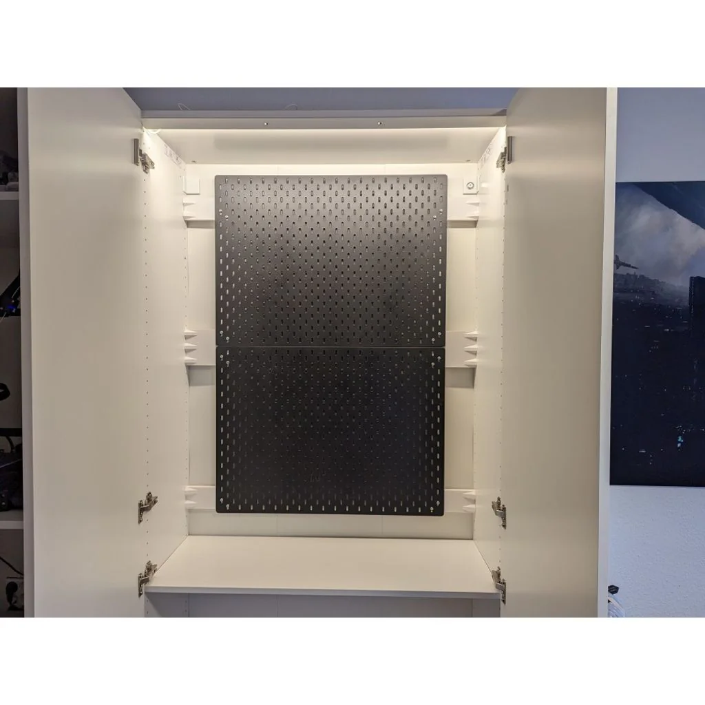 3D модель Держатель для Ikea Skådis Pax Adapter - фото 1