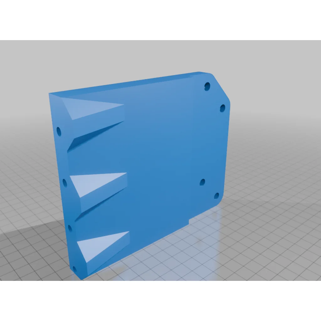 3D модель Держатель для Ikea Skådis Pax Adapter - фото 4