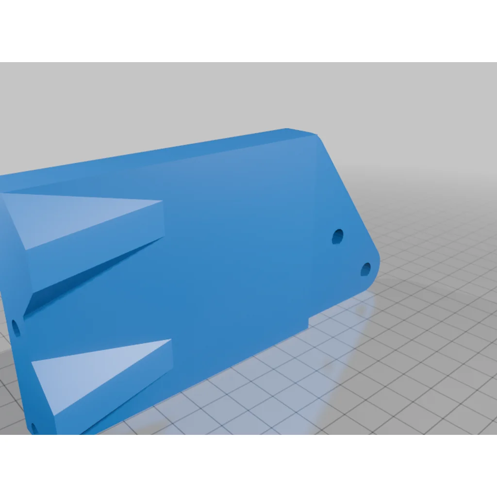 3D модель Держатель для Ikea Skådis Pax Adapter - фото 5