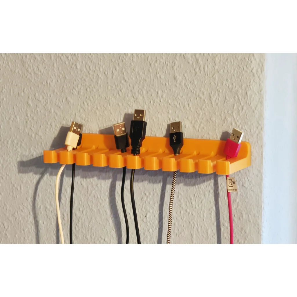 3D модель Органайзер для USB-кабелей (до 5 мм) – Совместим с Multiboard - фото 1