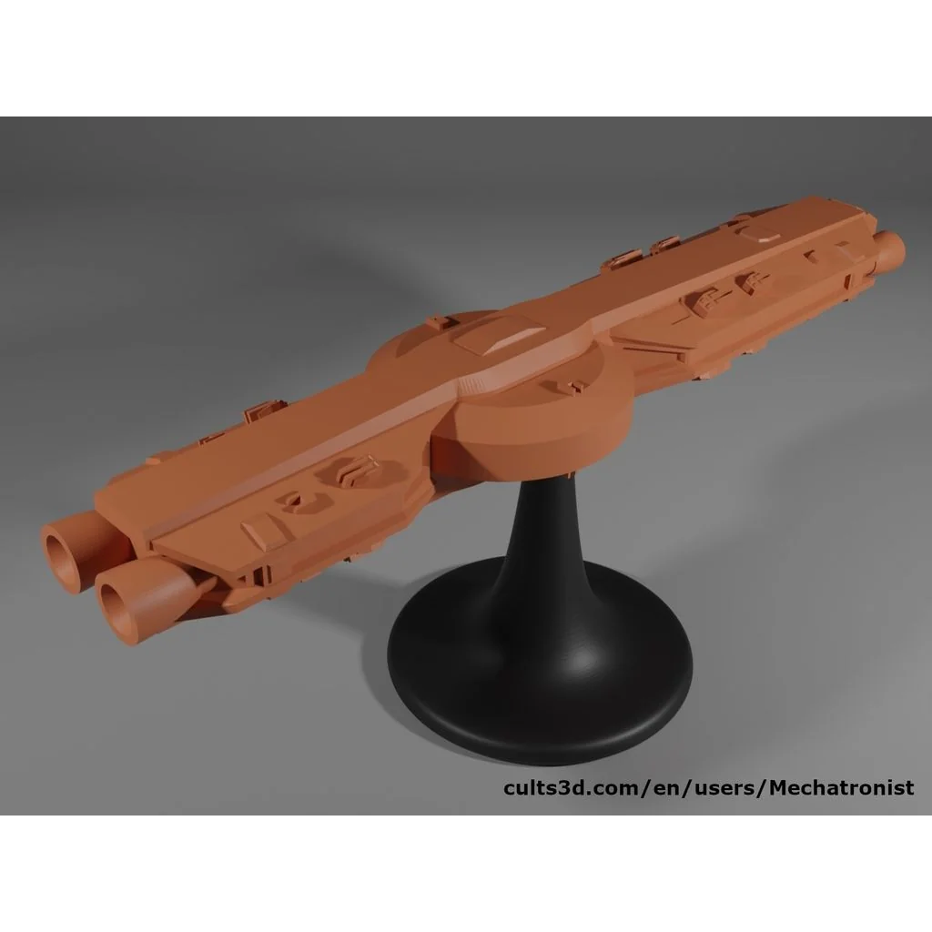 3D модель Фрегат класса Confiance из The Sojourn - фото 2