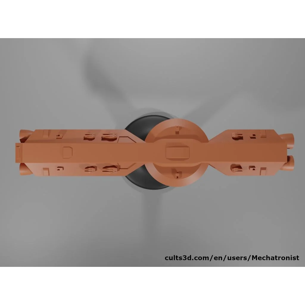 3D модель Фрегат класса Confiance из The Sojourn - фото 3