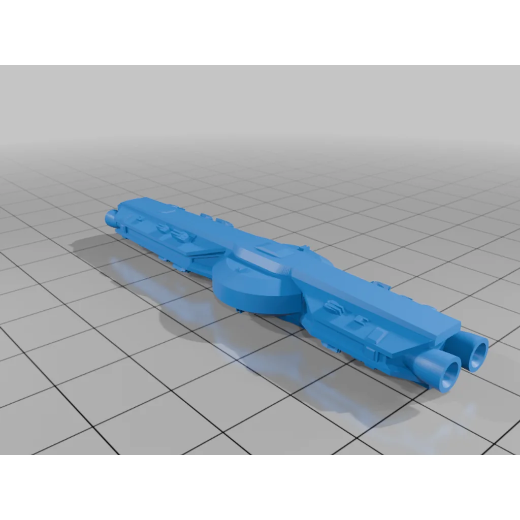 3D модель Фрегат класса Confiance из The Sojourn - фото 4