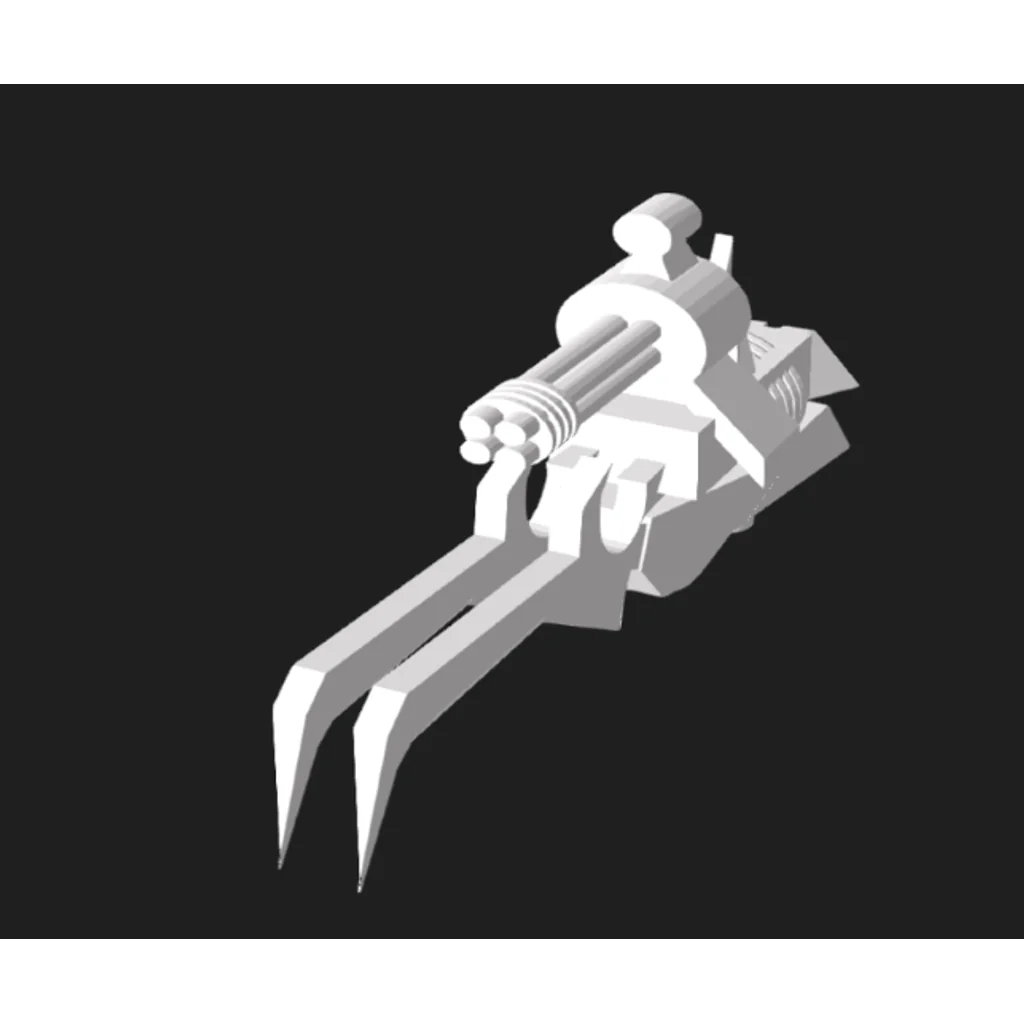 3D модель Модель оружия для Transformers AOTP Brawl - фото 2