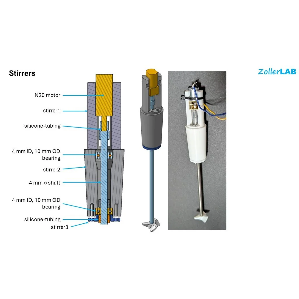 3D модель Автоматизированный реактор с мешалкой - фото 4